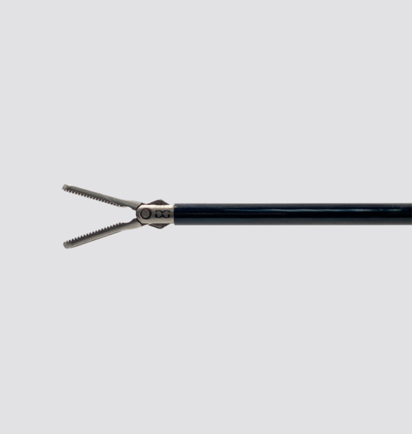 Grasper Atraumático fenestrado endoscópico con ratchet desechable 5mm- Grena Ltd.