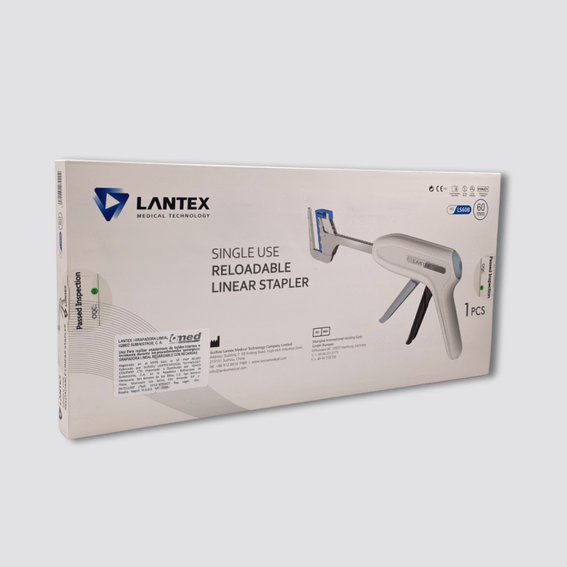 Caja de Autosuturadora Lineal de 60mm (Tipo TA60) azul de Lantex Medical